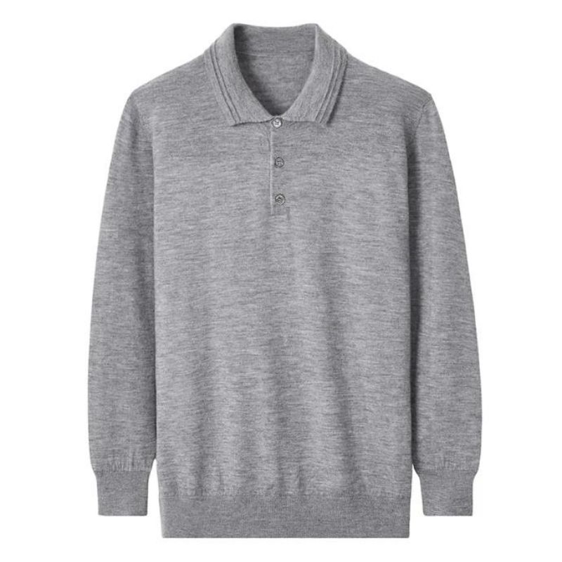 Groothandel op maat gemaakte herfst wintermannen \\\\ \'s gebreide trui poloshirt