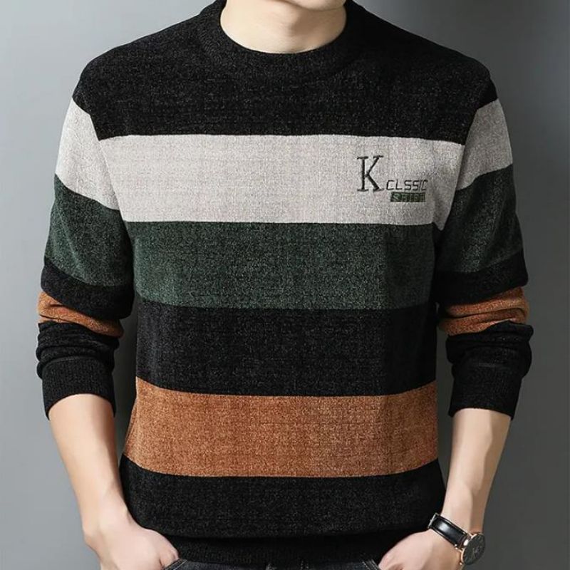Groothandel Men\'s Warm and Cold Sweaters Solid Color Top Men \\\\\'s Fashion Knitwear